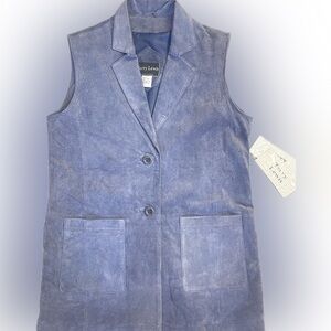 Vintage women’s leather vest